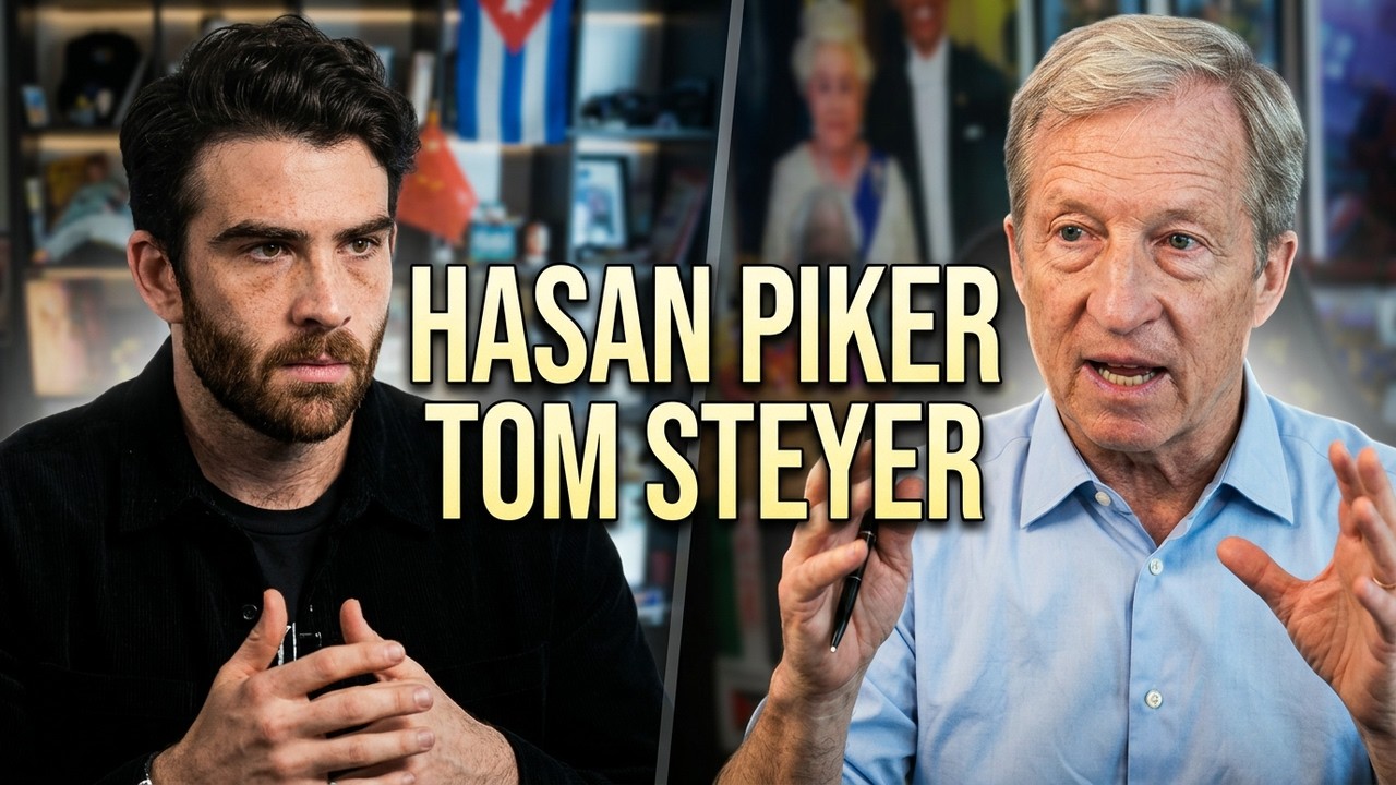 Hasan Piker Tom Steyer | Full Interview