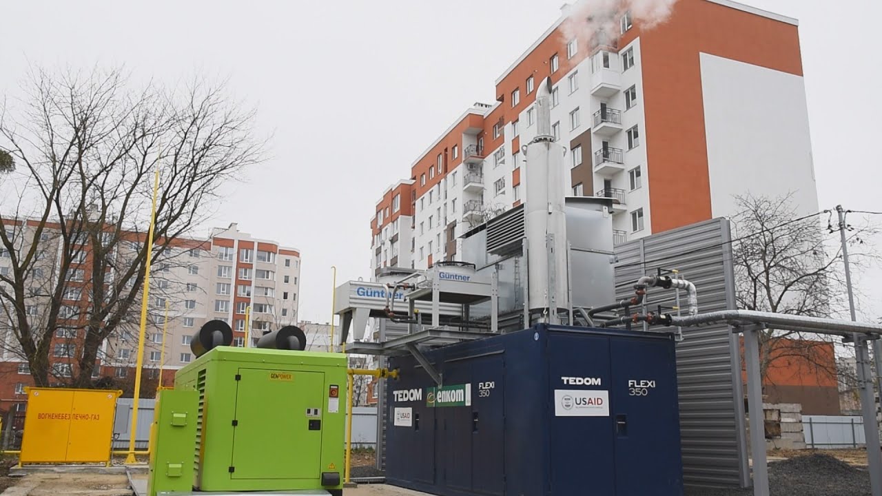 Когенераційна установка FLEXI 350: як це працює