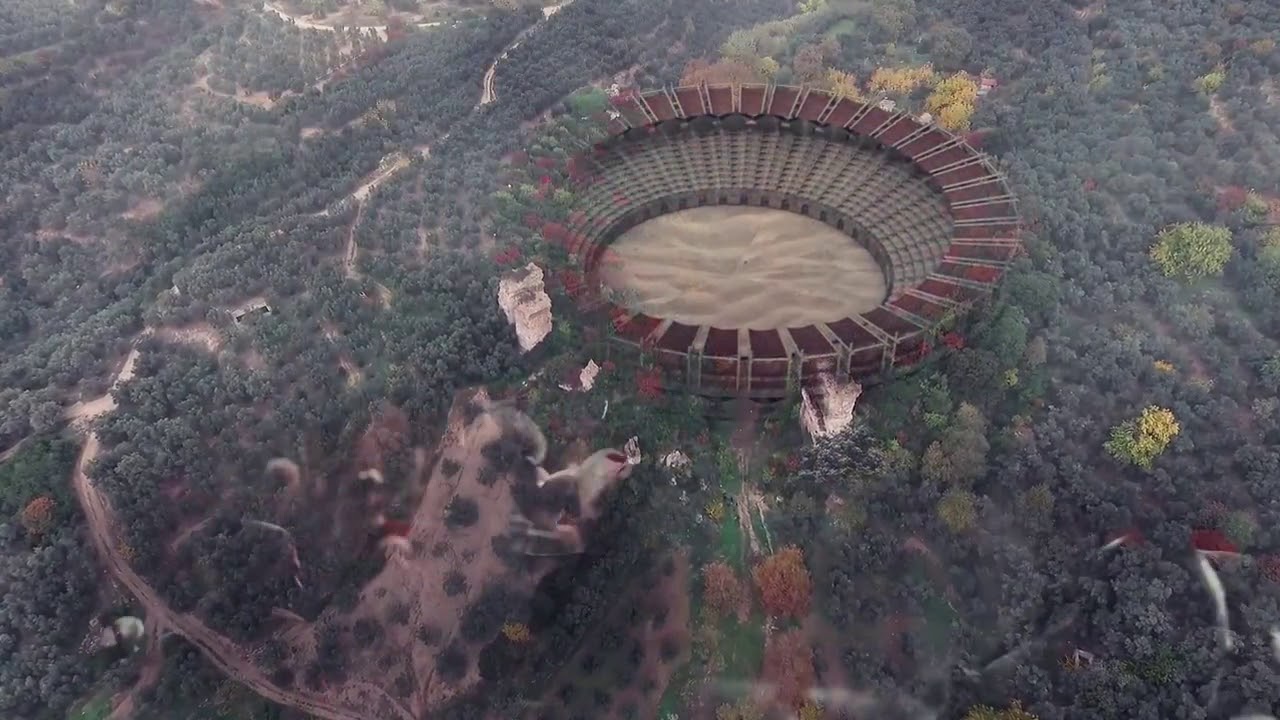 KYZİKOS AMFİTİYATRO - ROMA'DAKİ KOLEZYUM'LA AYNI B&Uuml;Y&Uuml;KL&Uuml;KTE