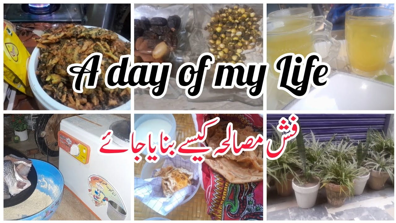 How to make fish Masala | a busy day of my life | 