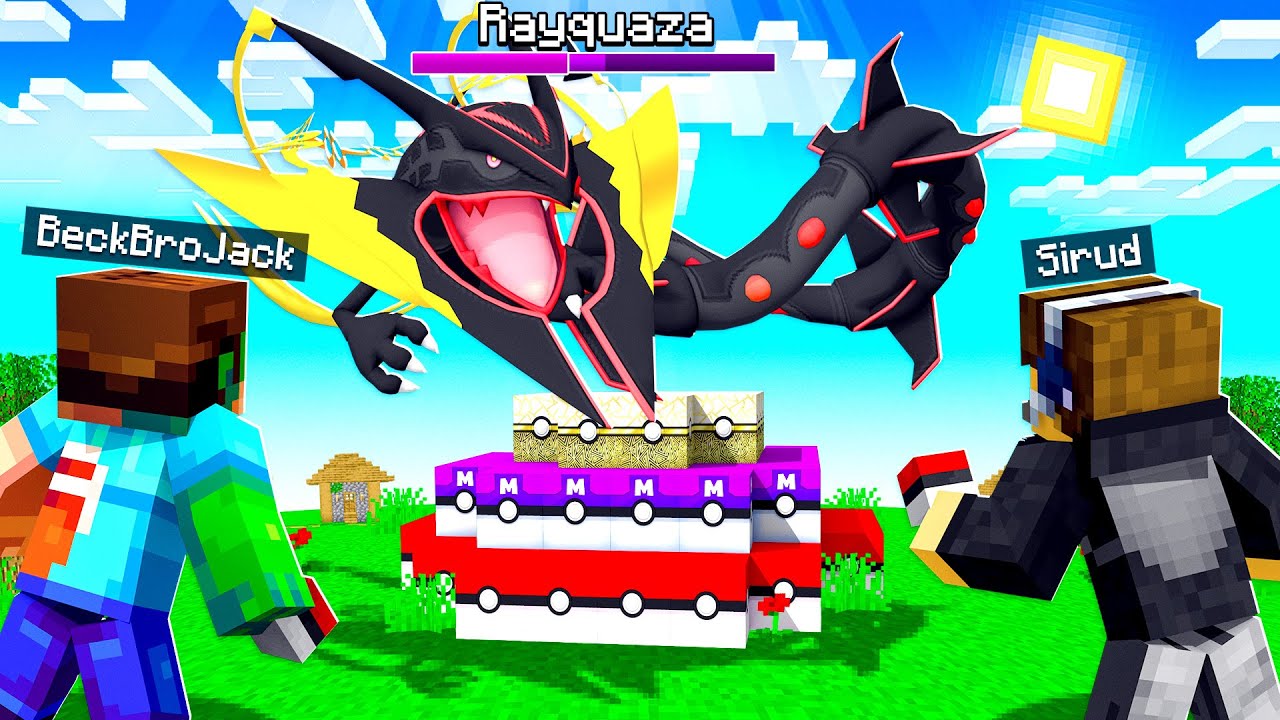 GOD MINECRAFT POKEMON LUCKY BLOCK BATTLE ROYALE!