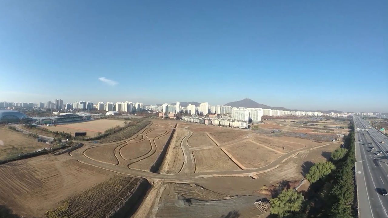 셋팅 완료된 항공 360 테스트 영상