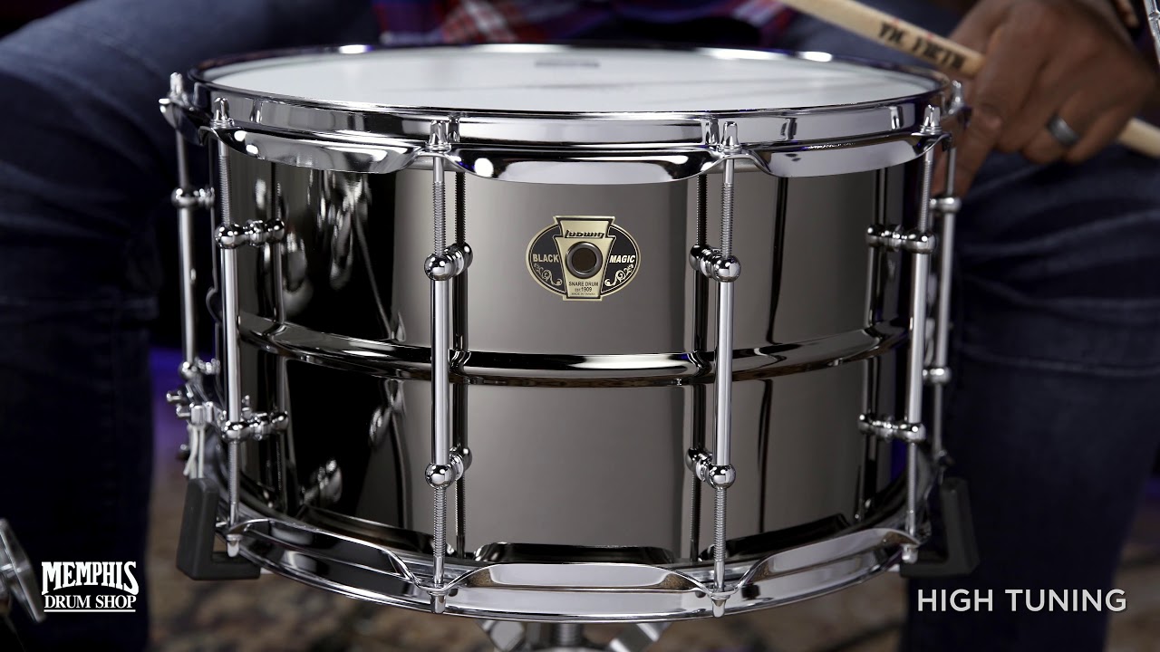 Ludwig 14x8 Black Magic Snare Drum (LW0814C)