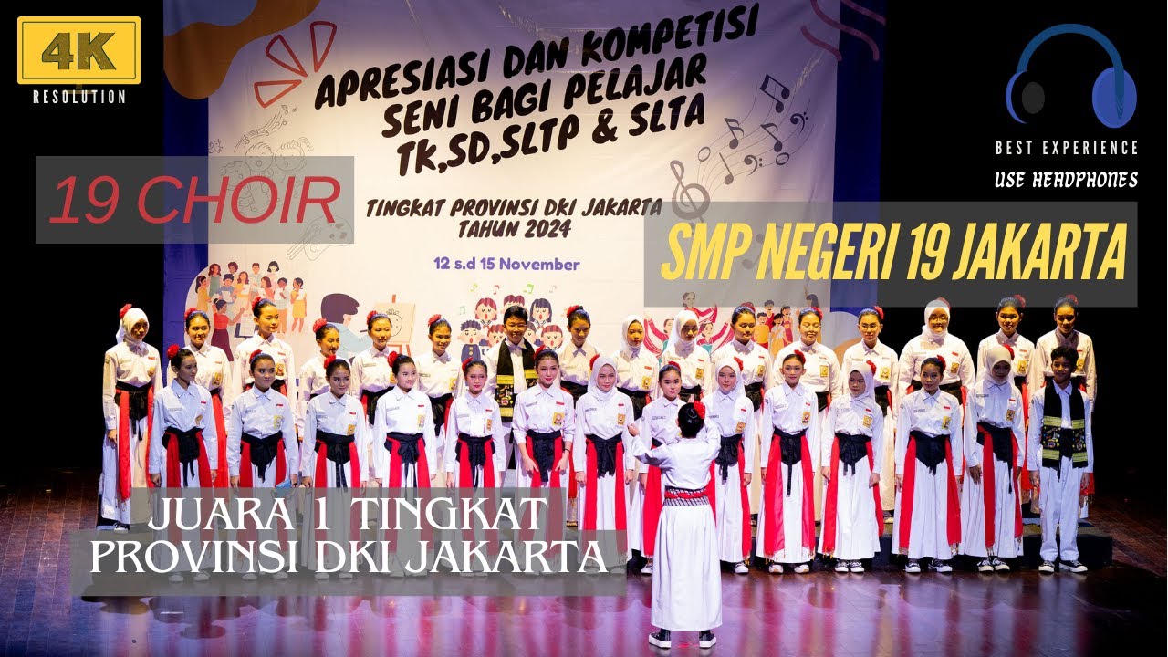 SMPN 19 JKT Apresiasi Kompetisi Seni Pelajar DKI JKT 2024 Keroncong Kemayoran Dirgahayu Indonesiaku