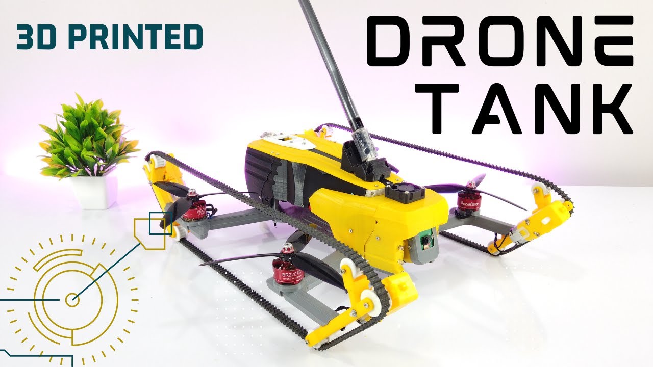 A Drone That’s Also a TANK (Unstoppable Build!)