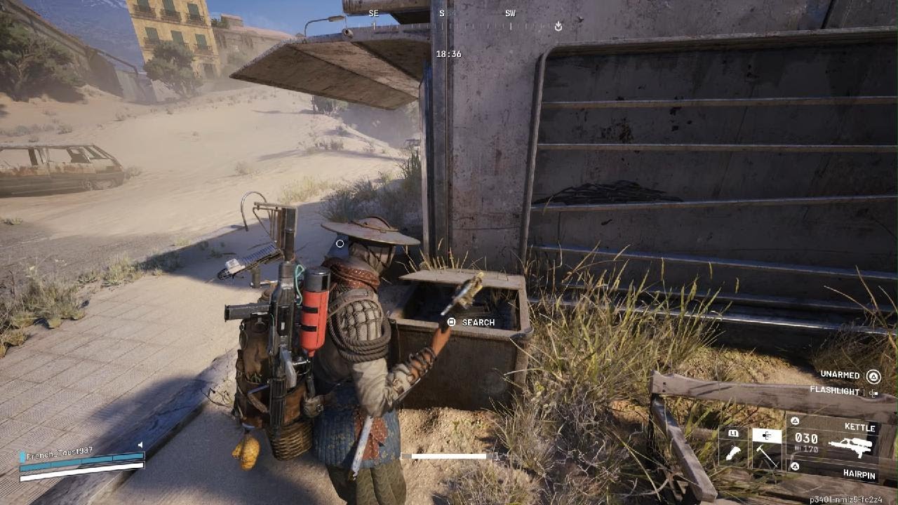 Killing a Rat on Buried city