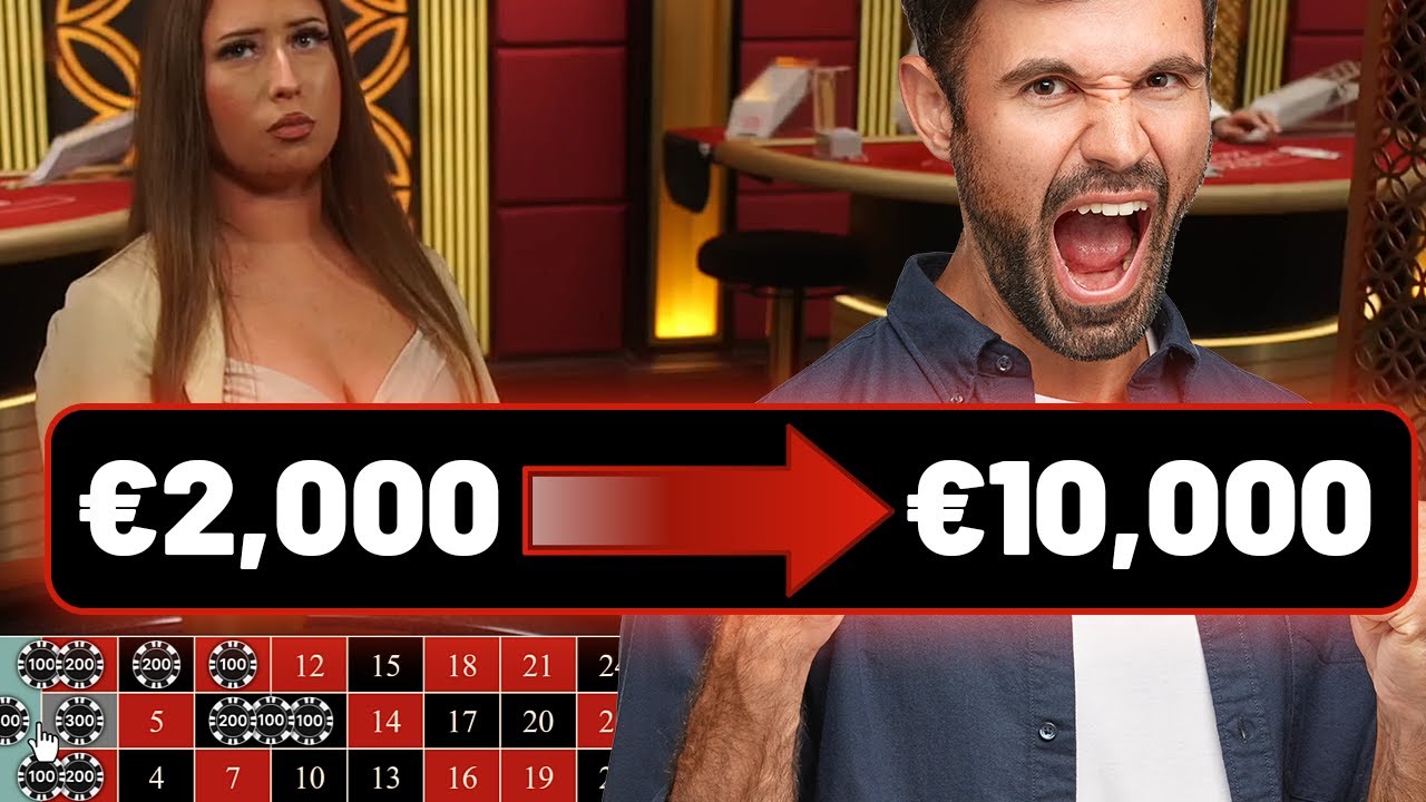 INSANE ROULETTE RUN – HOW I TURNED €2,000 INTO €10,000!