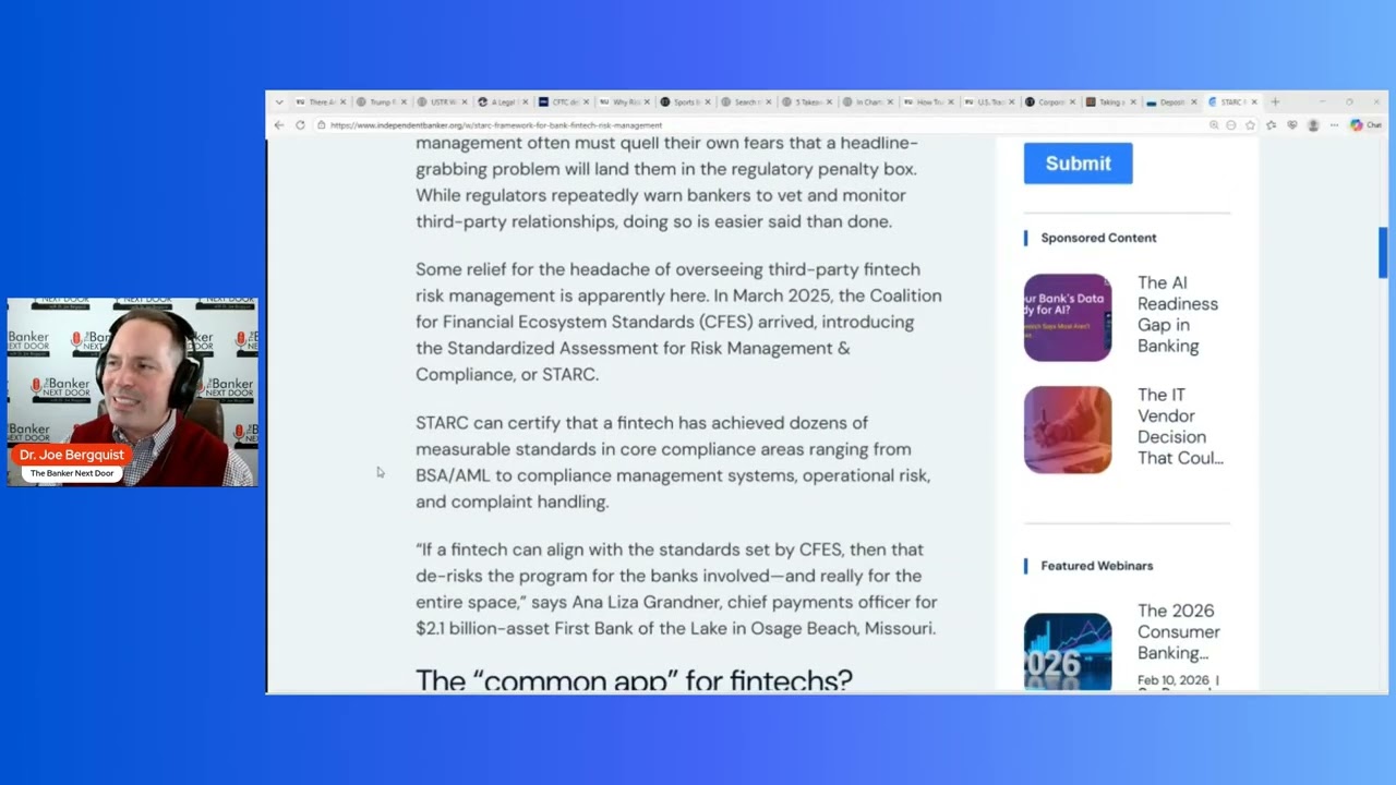 Can the STARC framework help banks to better evaluate fintech partners?
