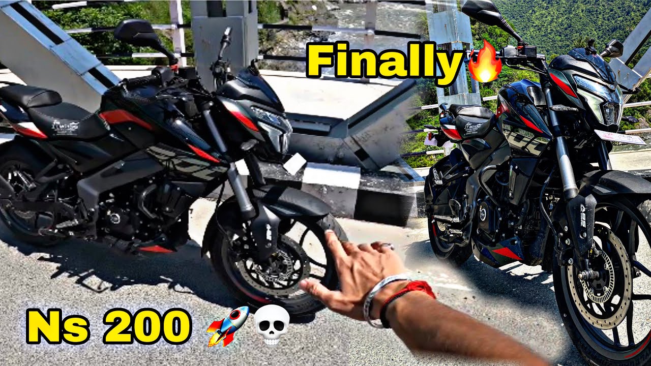 Finally Taking delivery of Ns200🚀2024 || Dream bike🥰 