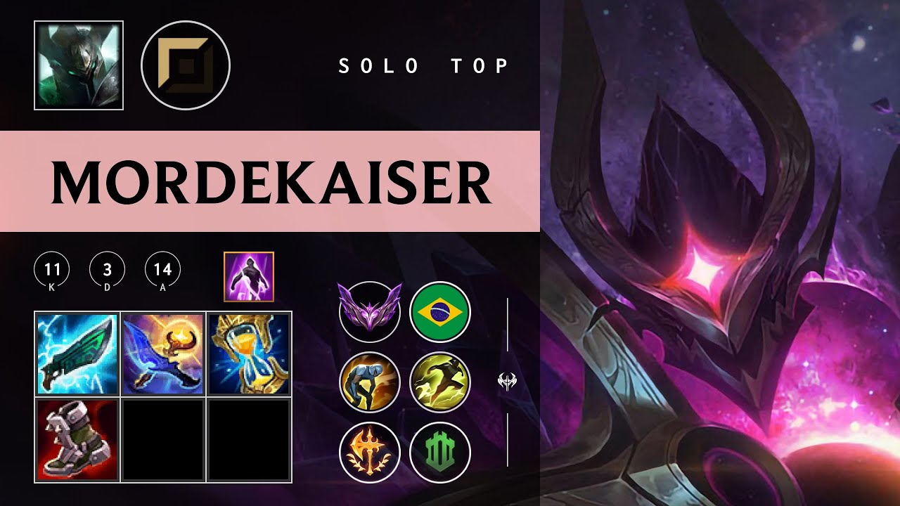 Mordekaiser Top vs Volibear - BR Master Patch 26.02