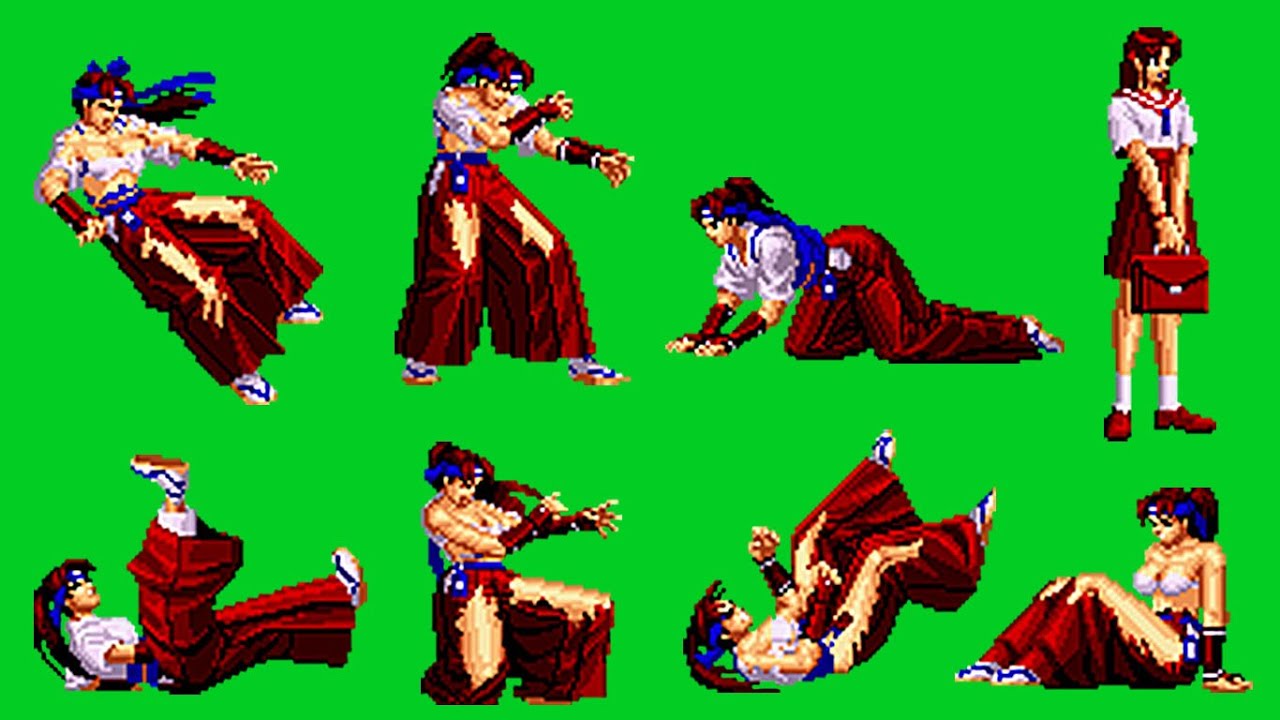 Mugen Kasumi All Animation / Mugen Kof 冥智 snk capcom