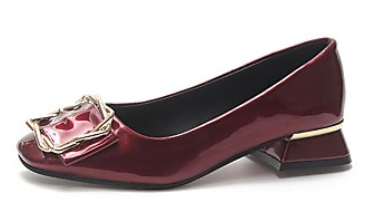 ZAPATOS DE TAC&Oacute;N BAJO / Calzado de medio tac&oacute;n c&oacute;modo / Fashion Love