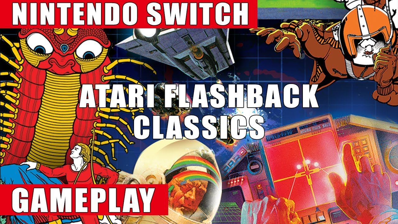 Atari Flashback Classics Nintendo Switch Gameplay