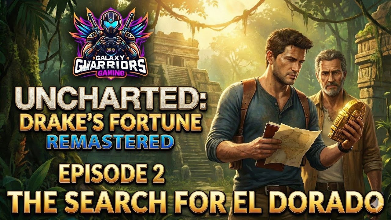 I FOUND EL DORADO?! 😱 (Uncharted Remastered - Part 2) #uncharted