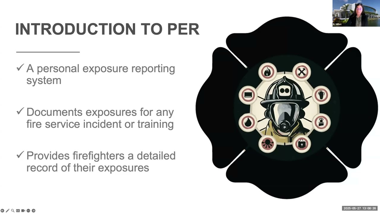 Personal Exposure Reporter Update | Sylvester's Firefighter Cancer Initiative May 2025 Seminar