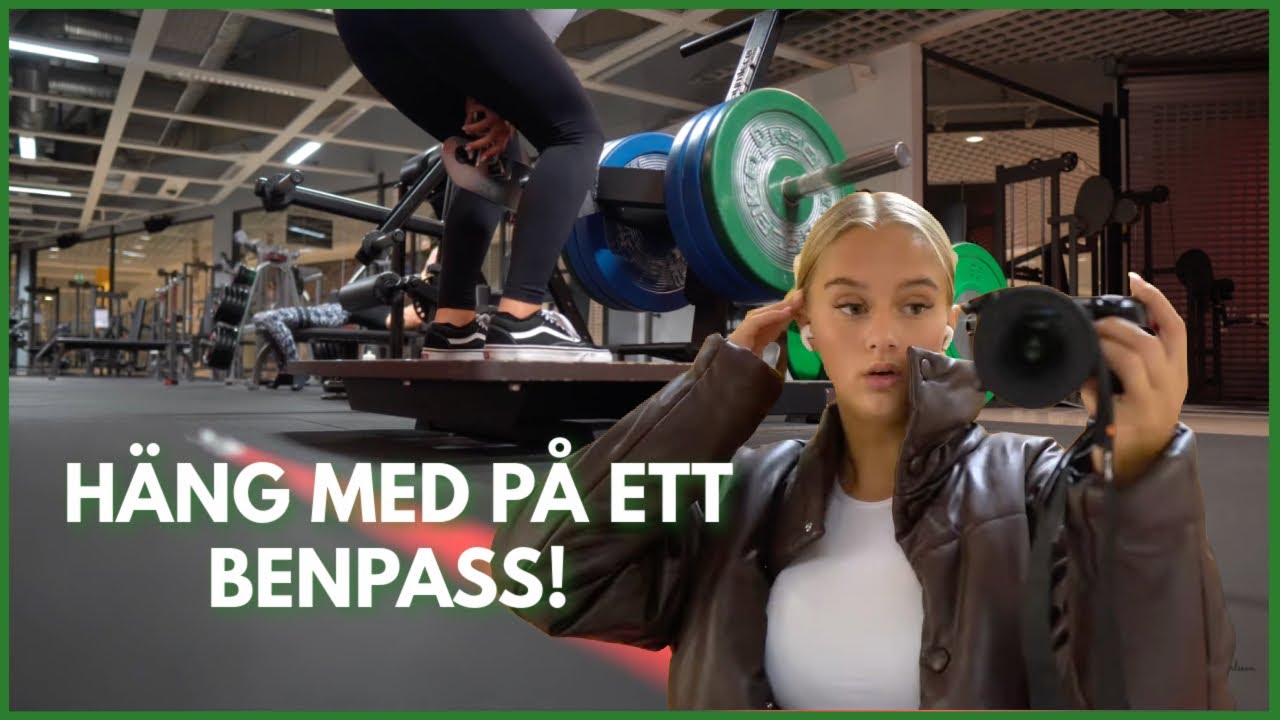 ÄNTLIGEN!! En vardagsvlogg.. häng med på ett gympass!!