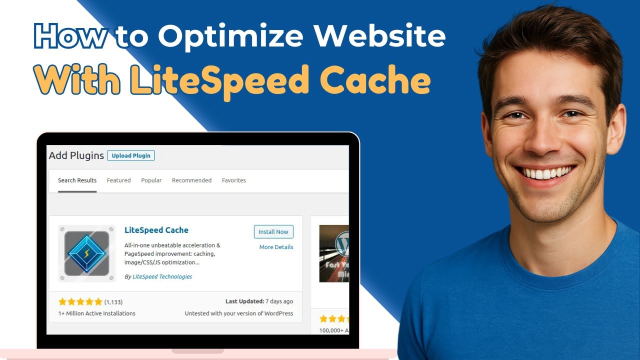How to Optimize Website Using LiteSpeed Cache Plugin