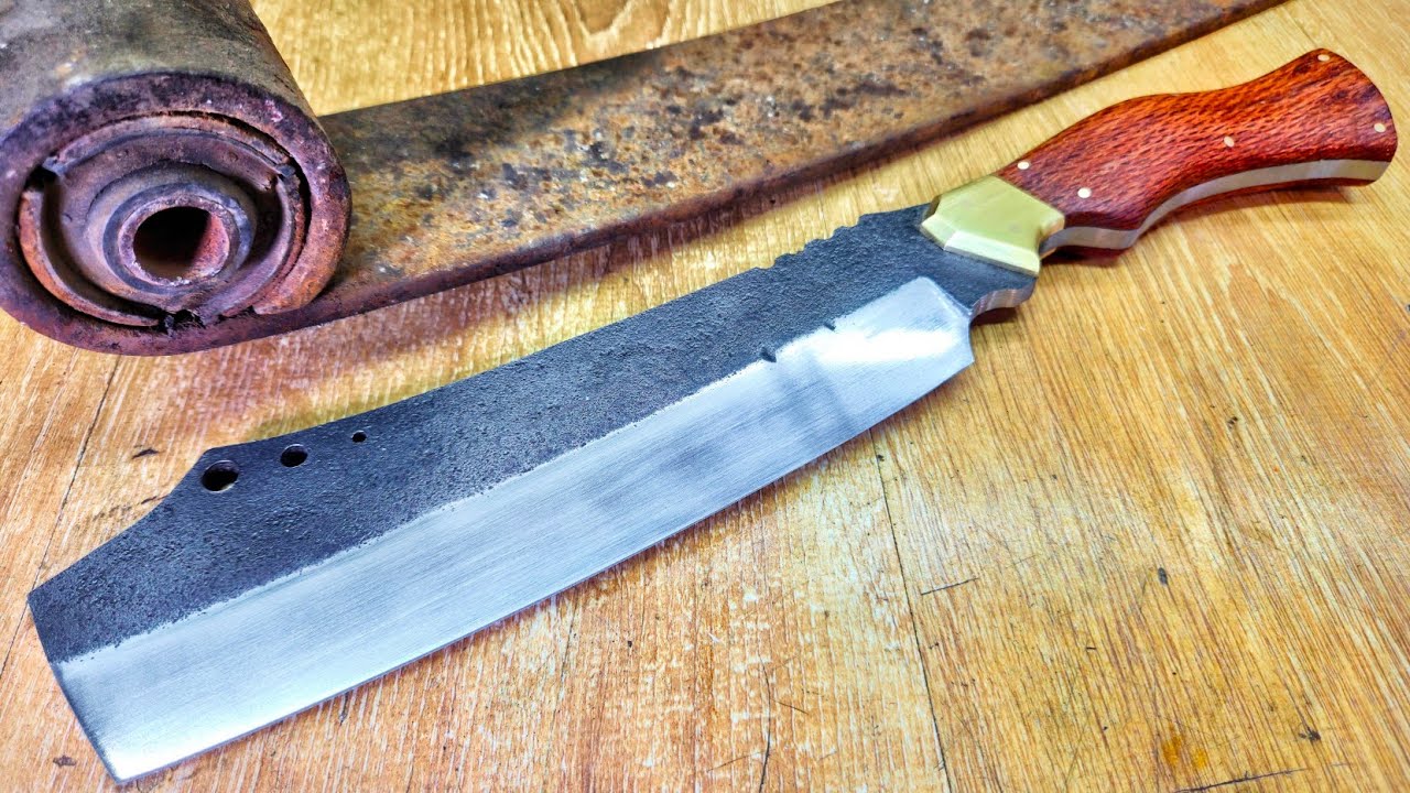 Making A Chopper Knife From A Truck Leaf Spring
