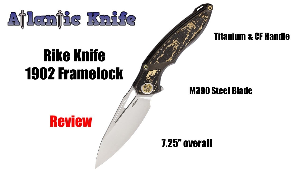 Rike Knife 1902 Framelock Folding Knife Review | Atlantic Knife Reviews 2022