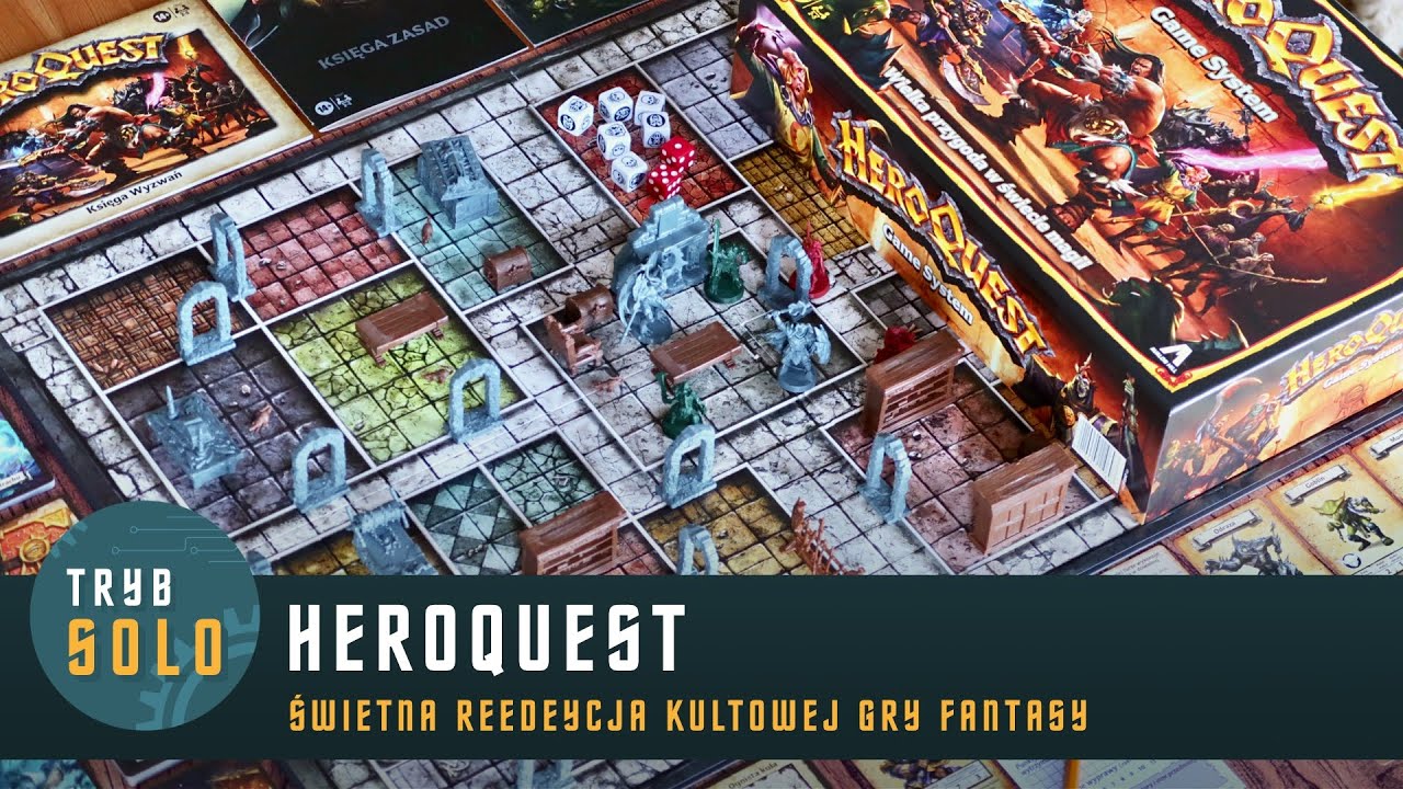 🇵🇱 HeroQuest: Game System | prezentacja gry i pierwsze wrażenia