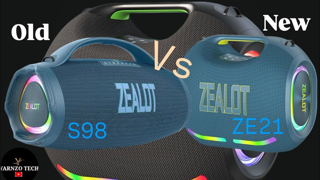 Zealot ZE21 против Zealot S98 (старый бумбокс Zealot сравнивается с новым бумбоксом Zealot)🤔