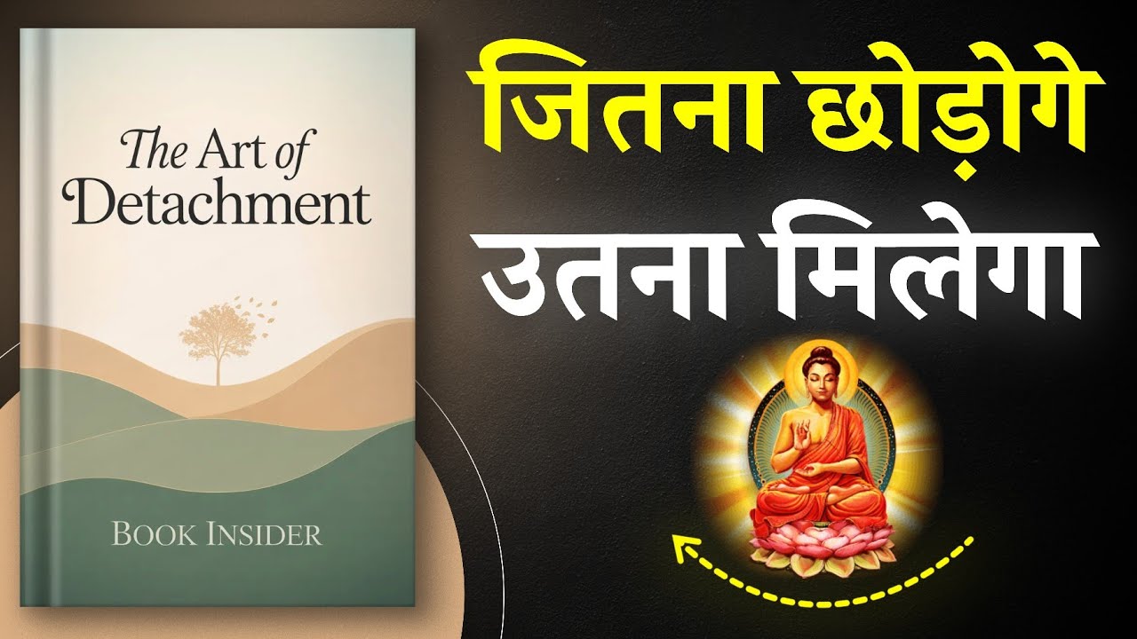The Art of Detachment | जितना छोड़ोगे उतना मिलेगा | Hindi Book Summary | Book Insider