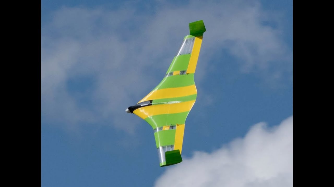 Buratinu 3D printed flying wing