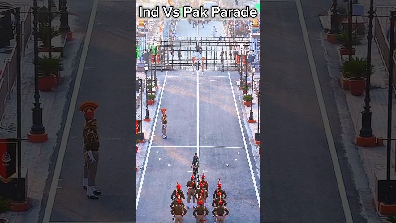 Rhythms of Rivalry: The Drumbeats of the Wagah Ceremony. 🇮🇳🇵🇰 