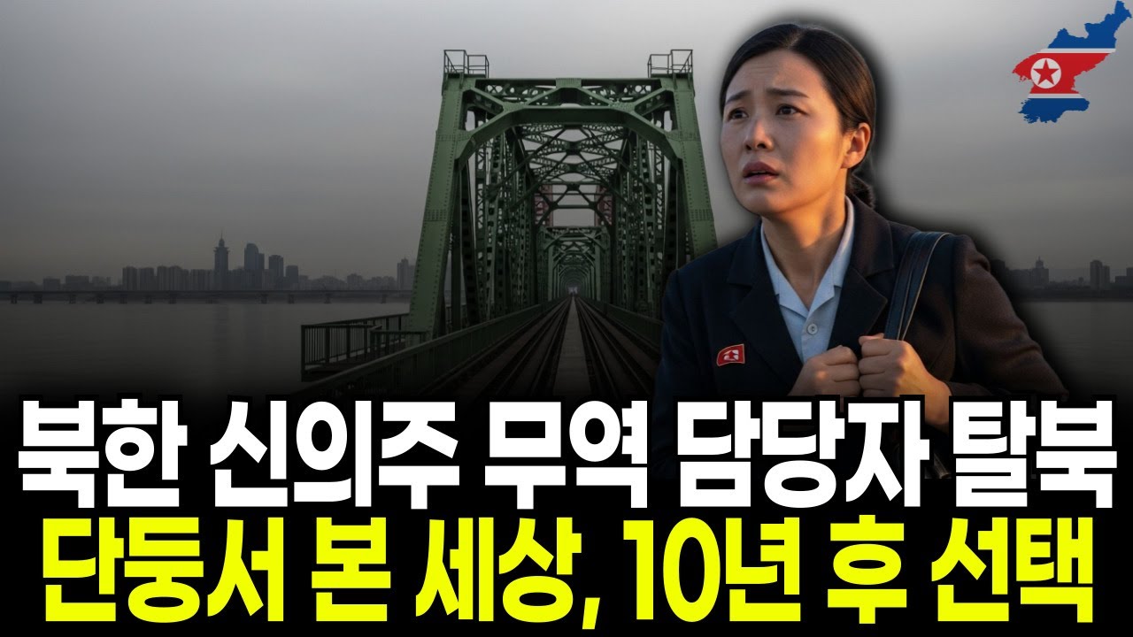 북한 신의주 무역 담당자 탈북, 단둥서 본 세상  [AI 콘텐츠]