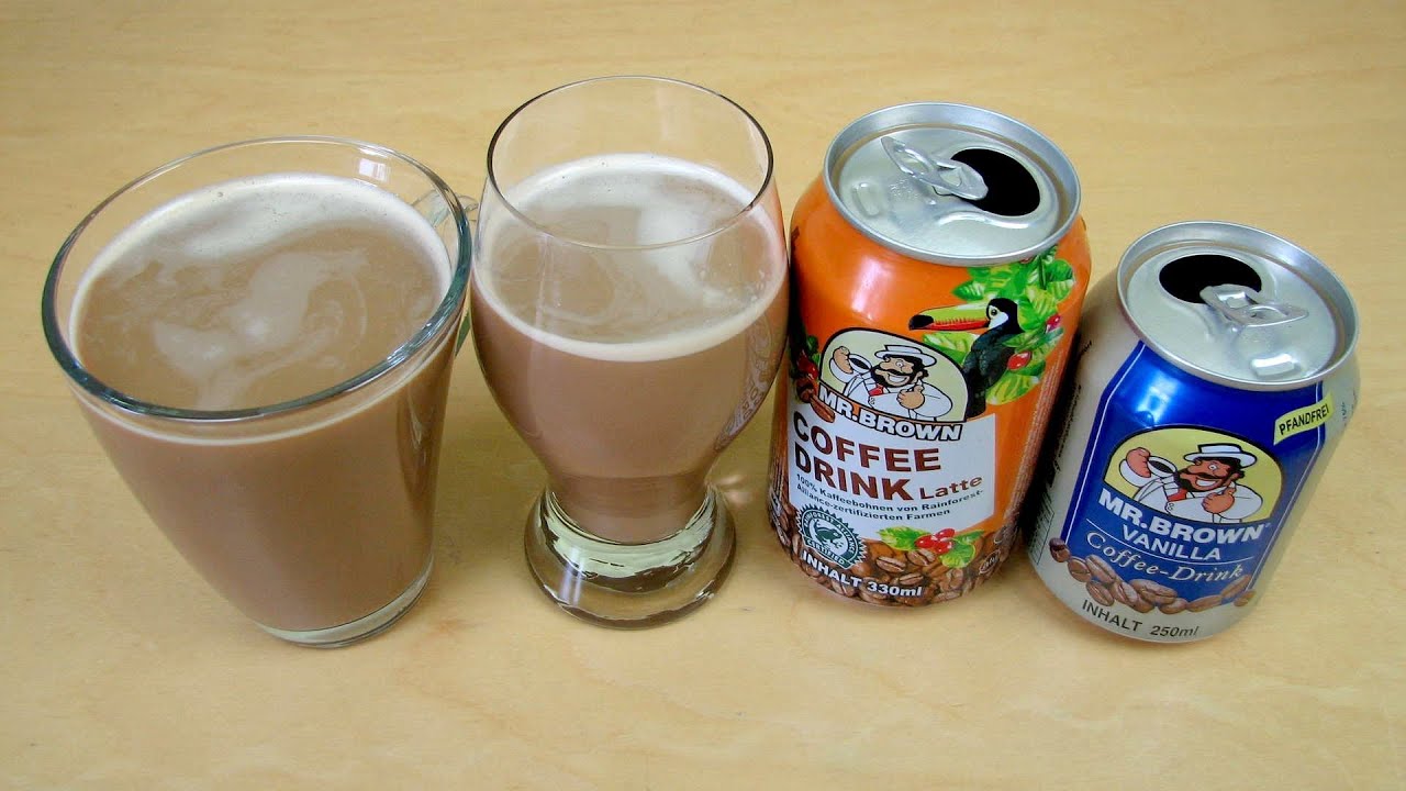 Mr. Brown Coffee Drink Latte & Vanilla