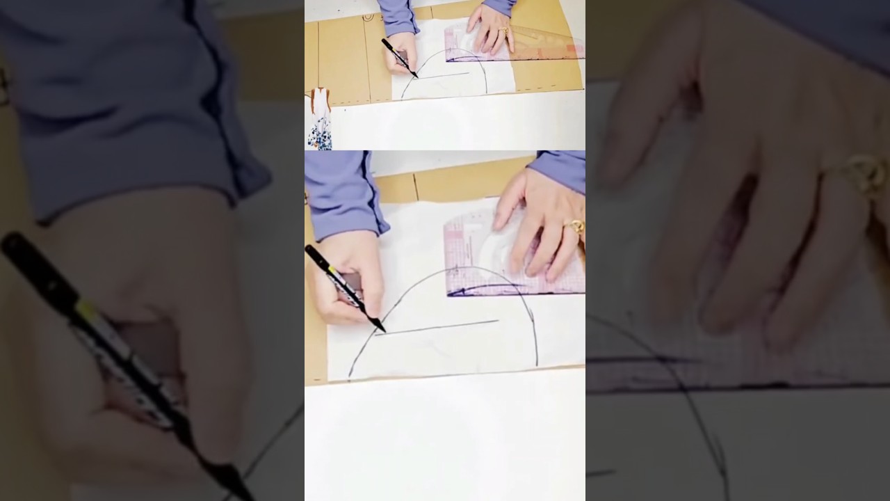 DIY Flowy Summer Dress ✂️ | How to Draft and Cut a Sleeveless A-Line Dress (All Sizes)