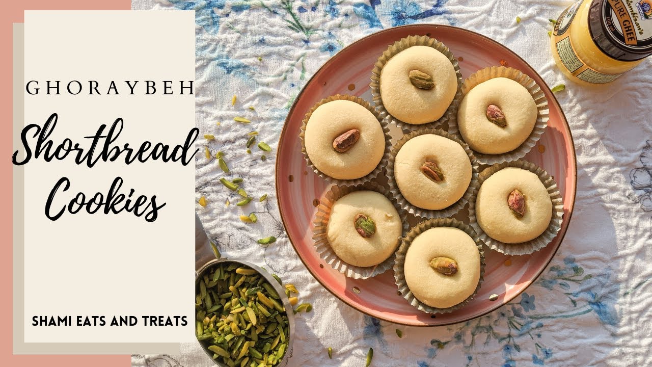 Ghoraybeh | Shortbread Cookies | الغريبه | بسكويت | Butter cookies | How to Make Shortbread