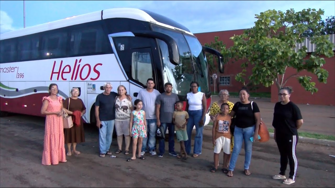 Passageiros enfrentam transtornos após ônibus da empresa Hélios quebrar em Porto Nacional