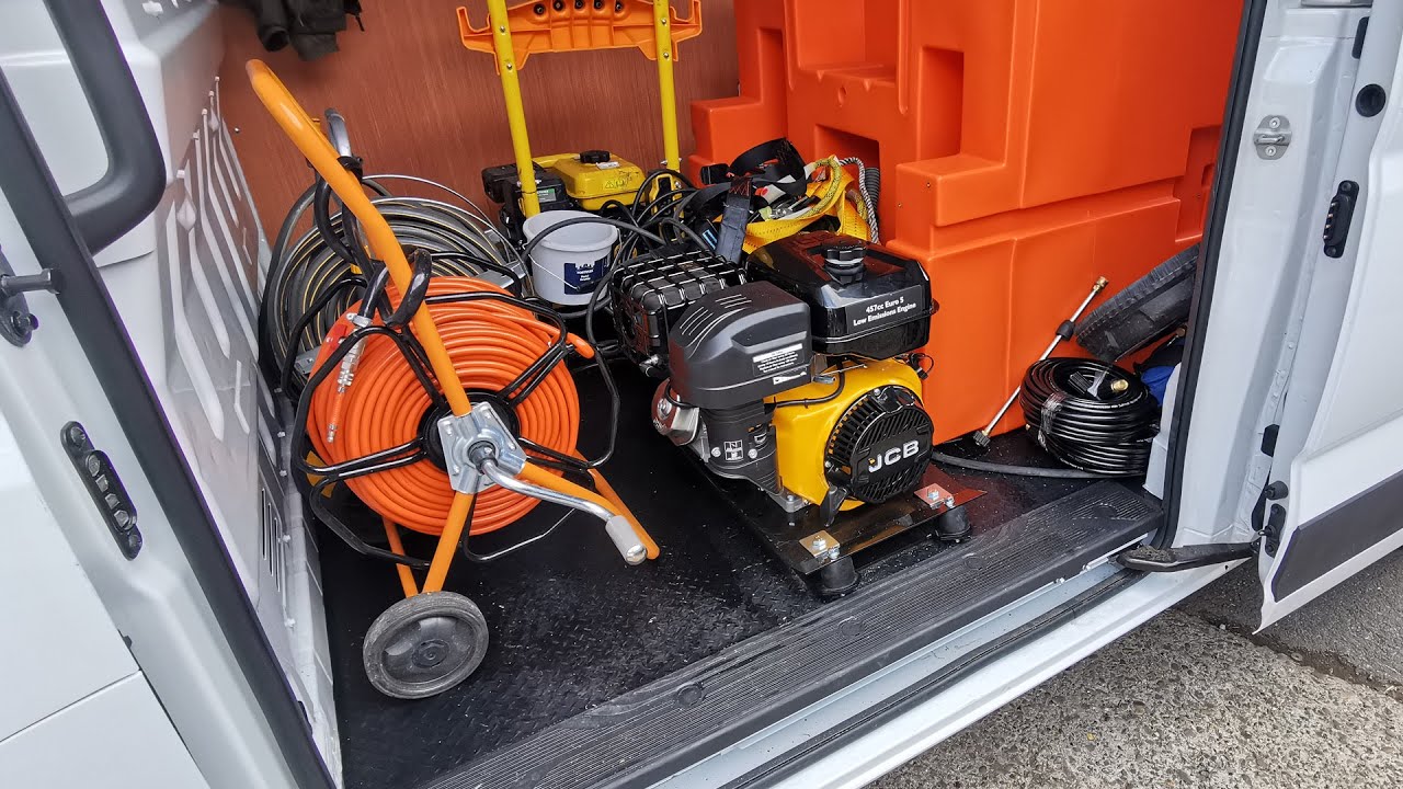 Window Cleaning & Pressure Washing Van Tour - Ford Transit