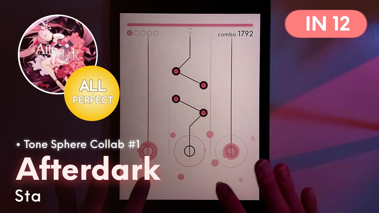 [Rizline X Tone Sphere] Afterdark [IN 12] - ALL PERFECT (MAX)