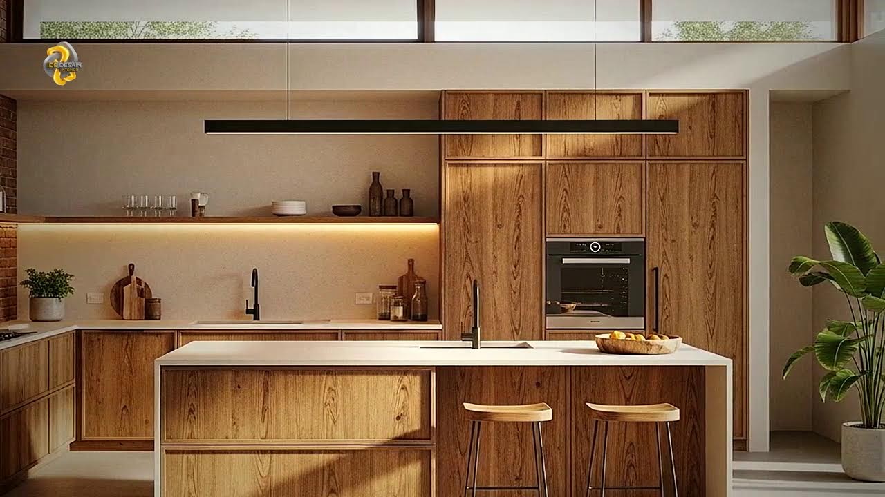 Ide Interior Dapur Full Mirror Bikin Ruangan Terasa Sangat Luas