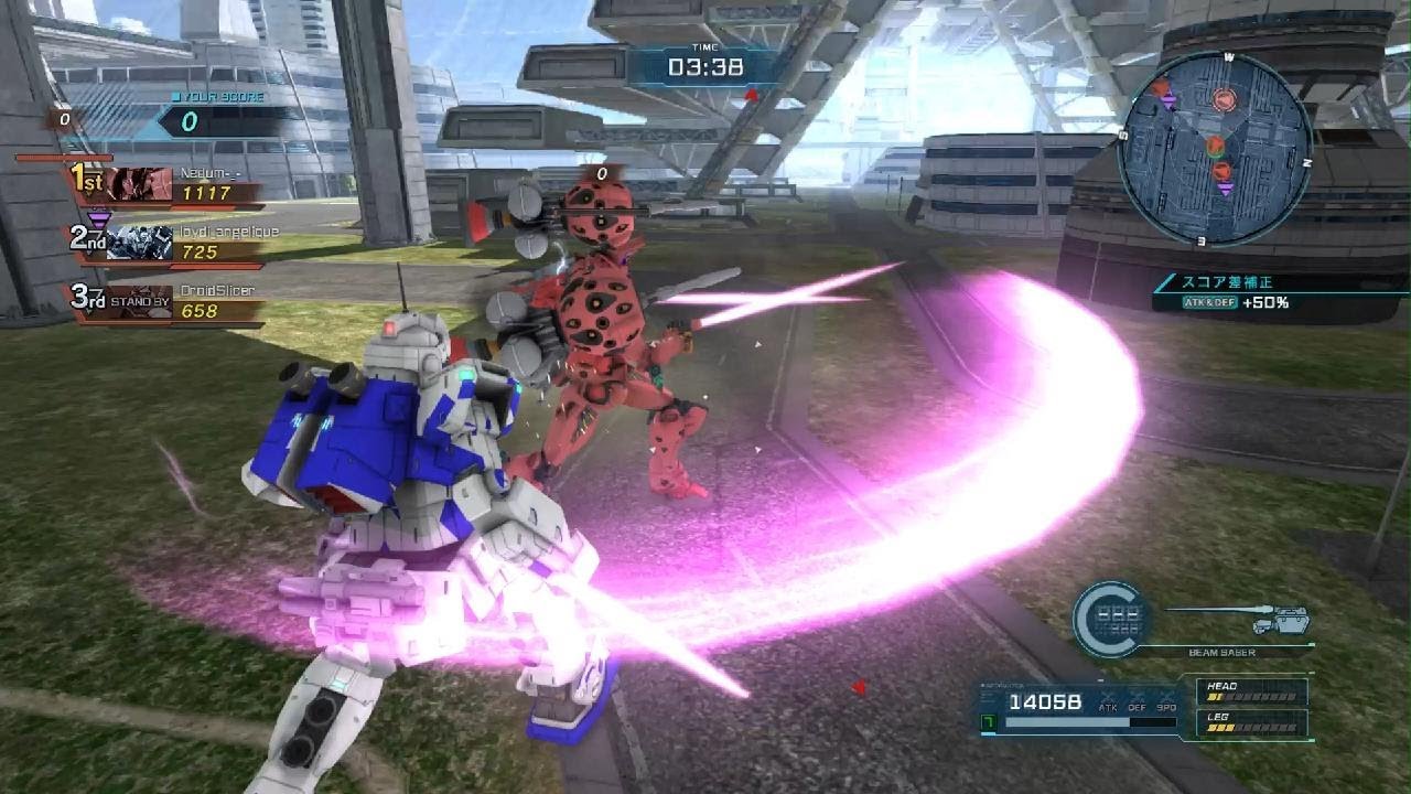 スナカス対赤いガンダム　04