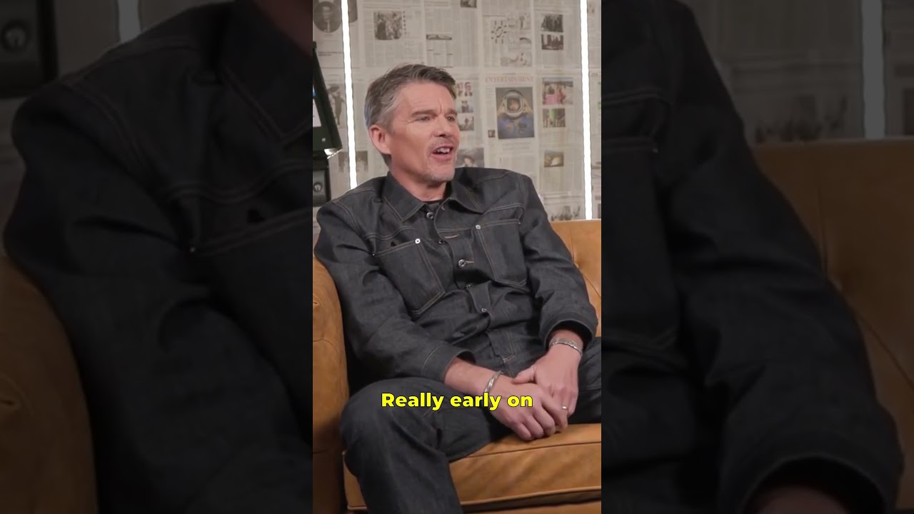 ETHAN HAWKE and the ART LIFE IN BLUE MOON