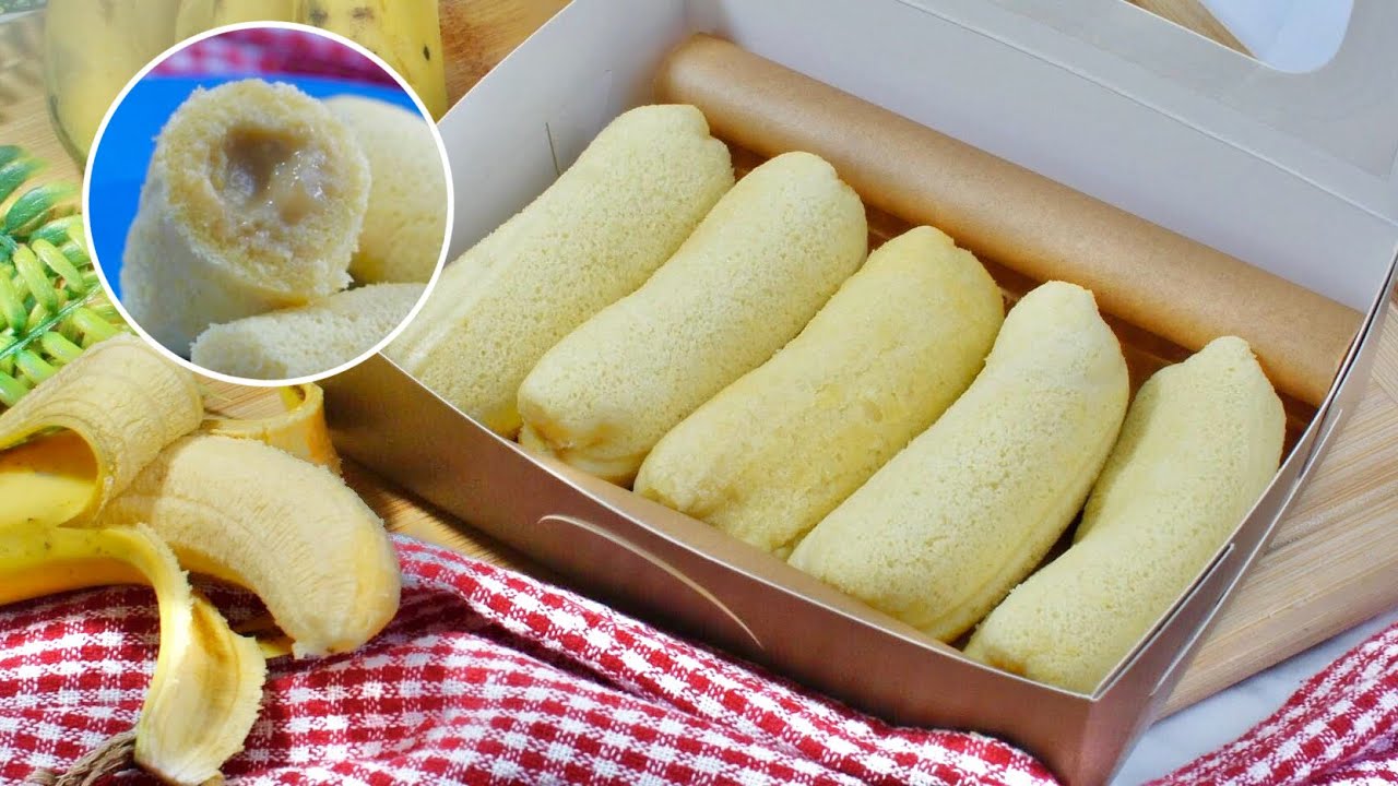 HOW TO MAKE BANANA SPONGE CAKE | TOKYO BANANA | BANANA ROLL CAKE  @Bestfriend's Kitchen