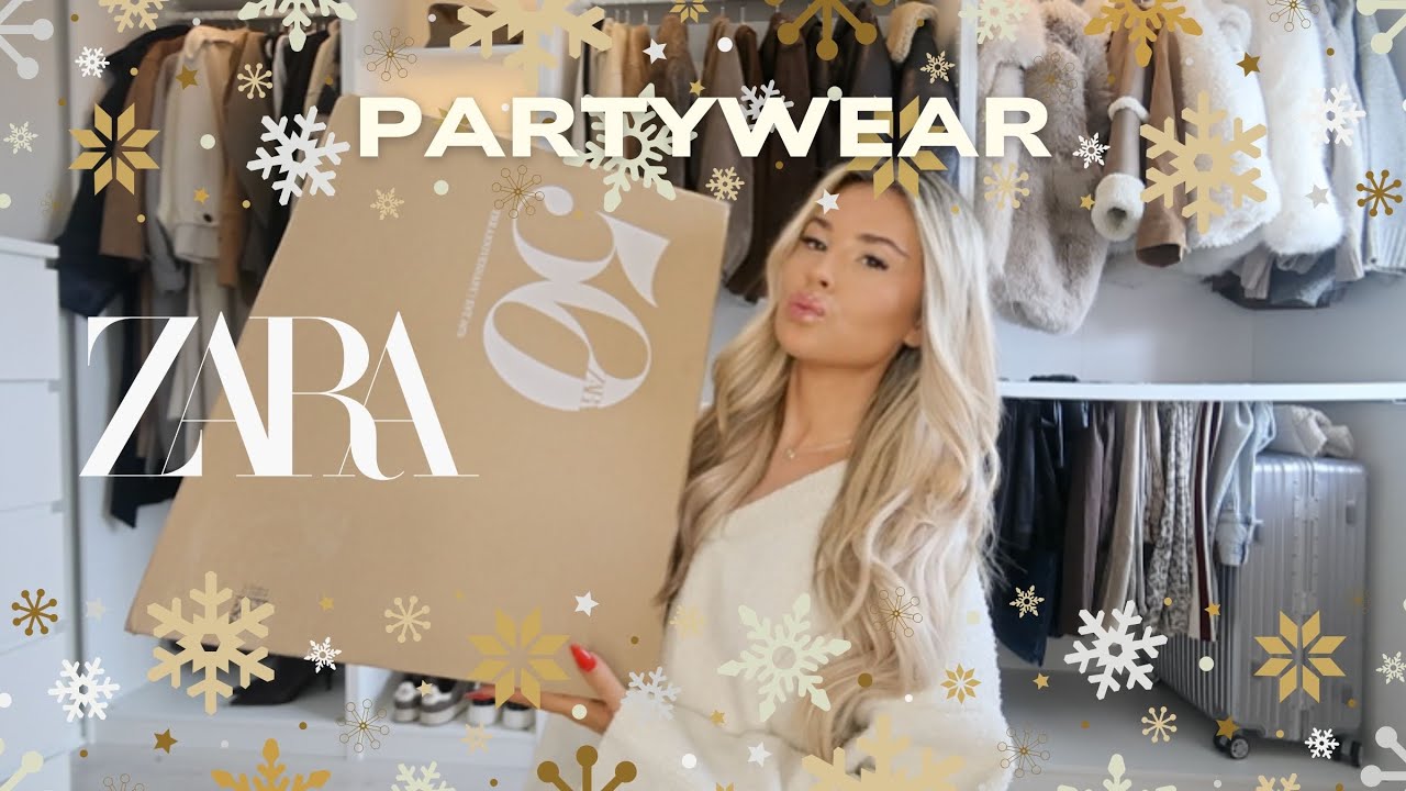 Новинка от ZARA в коллекции одежды для вечеринок | вдохновение для создания нарядов для праздничн...