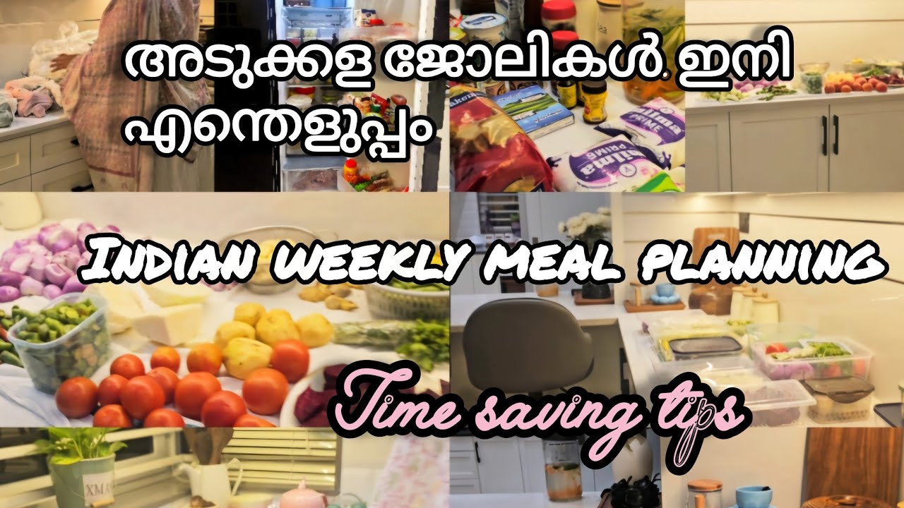 Time Saving Indian Weekly Meal Planning for the Week #weeklymealplan 