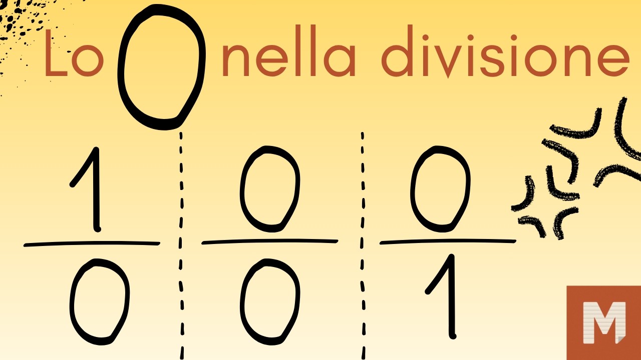 Divisione per 0 spiegata bene | 0÷a, a÷0, 0÷0