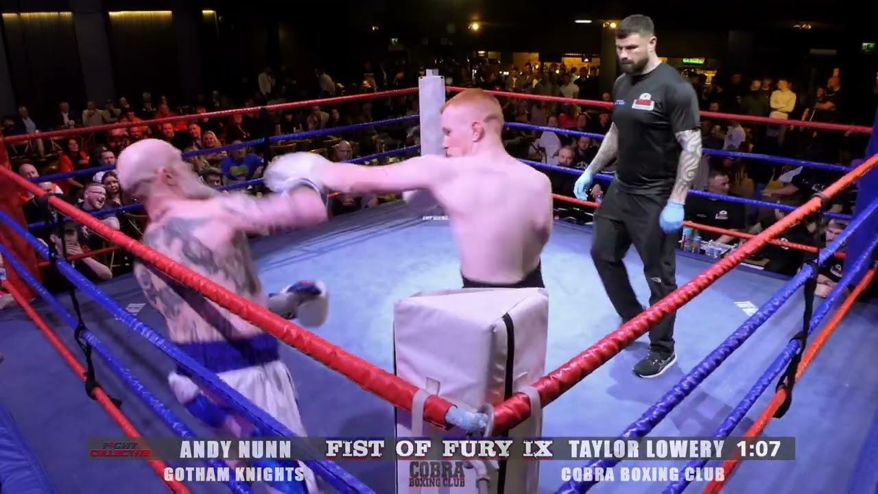COBRA BOXING: FISTS OF FURY IX: 12 Andy Nunn vs Taylor Lowery