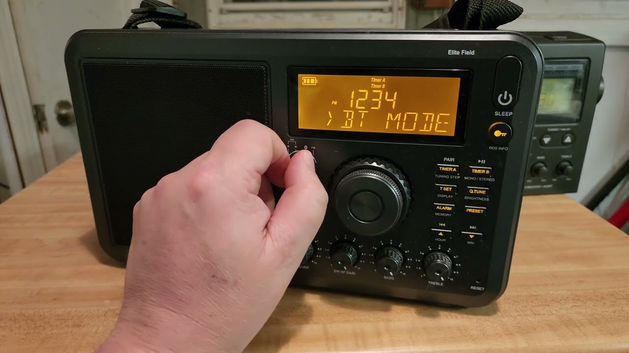 The uneven quality control of ETON radios works one day not the next unfortunately