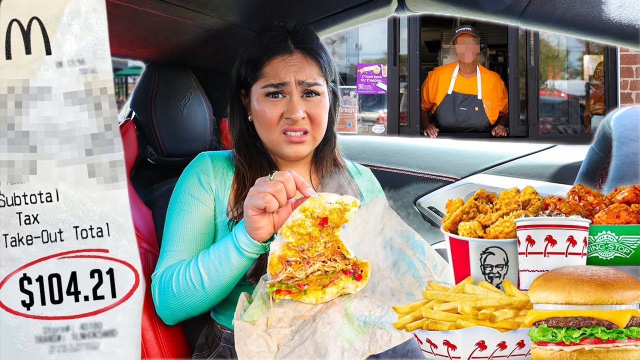 Letting FAST FOOD Employees DECIDE WHAT WE EAT For 24 Hours!!