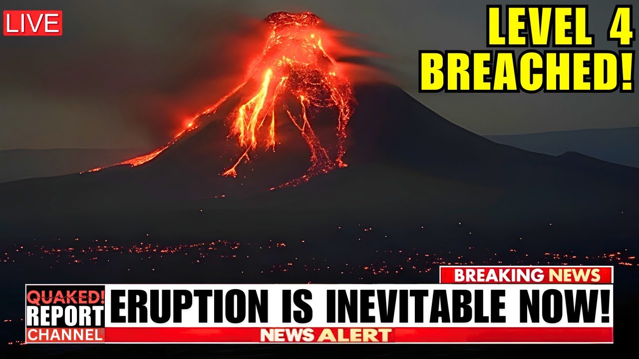 8 MIN AGO: Mayon Volcano Escalates to Level 4/5 - 8KM Evacuation Ordered, SO2 Spikes to 15-Year High