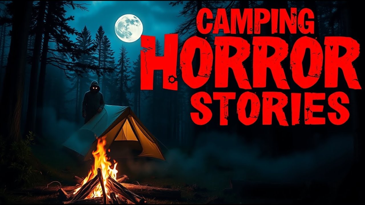 4 Scary Camping In The Woods Horror Stories For A Sleep With Rain Sounds