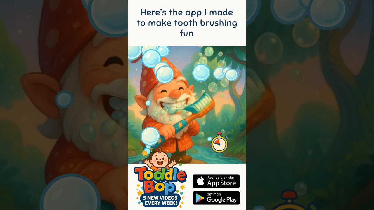 Brush Your Teeth Like A Gnome | Parent-Led Timer