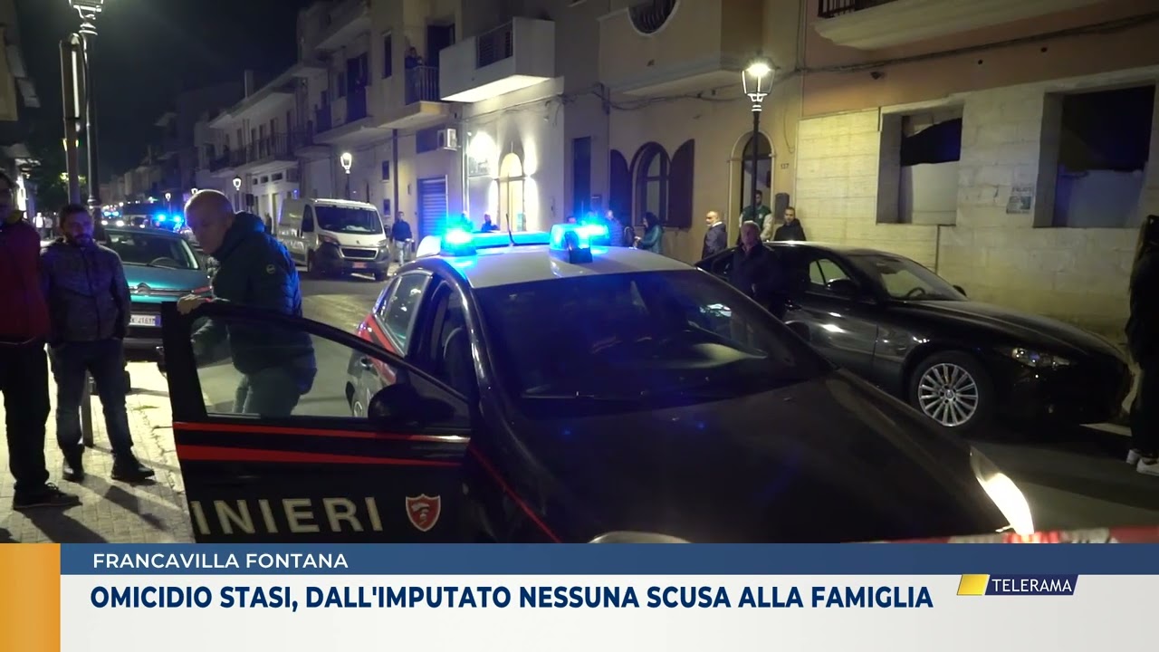 Omicidio Stasi, dall'imputato nessuna scusa alla famiglia