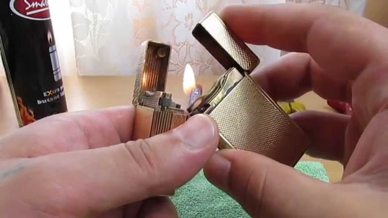 Как исправить/обслужить/отремонтировать утечку газа на зажигалках ST Dupont Ligne/Line 1 BS замена